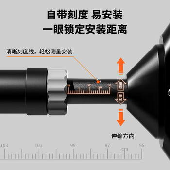 PROIRON普力艾 单杠 室内引体向上家用免打孔门上单杠健身器材 95-120cm	