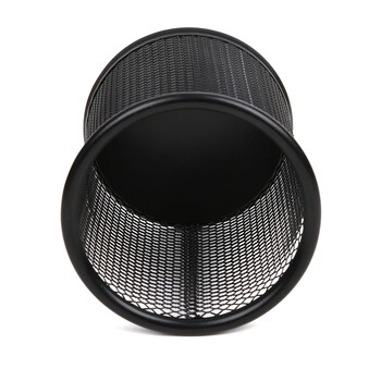 西玛(SIMAA)【超级爆品】圆形笔筒网纹防锈办公金属 创意简约桌面收纳 黑色8136 西玛(SIMAA)【超级爆品】圆形笔筒网纹防锈办公金属 创意简约桌面收纳 黑色8136