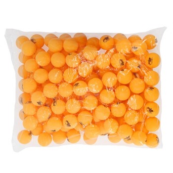 红双喜(DHS)赛顶黄一星俱乐部专用乒乓球训练大包装120只装