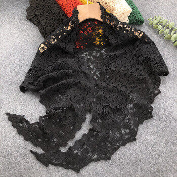 钩花围巾披肩价格报价行情- 京东