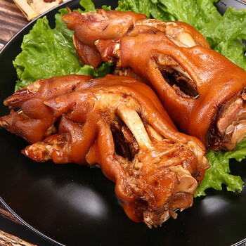 山东美食卤味猪蹄500g易掌勺猪脚猪手猪爪卤肉熟食零食即食