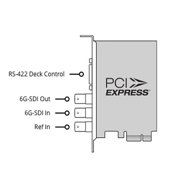 blackmagic design  DeckLink系列采集和输出 DeckLink SDI 4K BMD采集卡 输出卡直播调色卡 