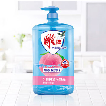 雕牌水蜜桃洗洁精（方瓶）1kg*10瓶