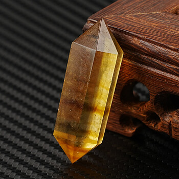 特大黄水晶七星陣{整理番号:Y03} 咕咕好運GoodGoodLuck】天然黃水晶七星陣12cm｜《含開光》偏財運