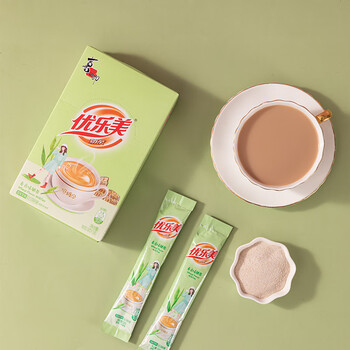 优乐美奶茶粉19gx10条袋装 低糖麦香味早餐代餐下午茶速溶冲泡品饮料