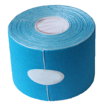 驰动肌肉贴运动绷带弹力性肌贴自粘肌内效贴拉伤运动胶带贴布5cmx5m蓝