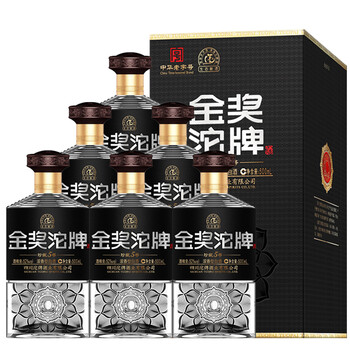 沱牌舍得金奖沱牌 珍藏5号 52度浓香型白酒 500ml*6瓶整箱装 婚宴用酒