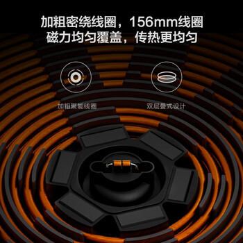 小米电磁炉青春版  火锅炒菜蒸煮煎炸烧水 2100W大功率 可拆卸防滑圈 电磁炉N1/老款青春版（随机发）