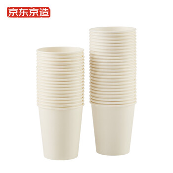 京东京造 纸杯一次性杯子 加厚食品级办公商务家用水杯230ml【200只】 京东京造 纸杯一次性杯子 加厚食品级办公商务家用水杯230ml【200只】