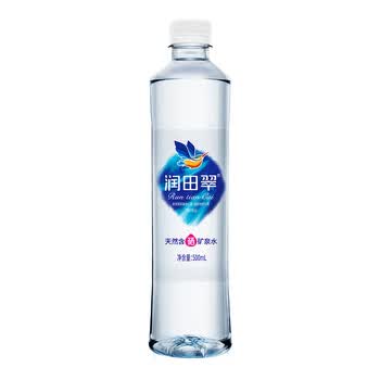 润田翠（runtian） 天然含硒矿泉水 会议办公 家庭饮用 500ml*24瓶 整箱装