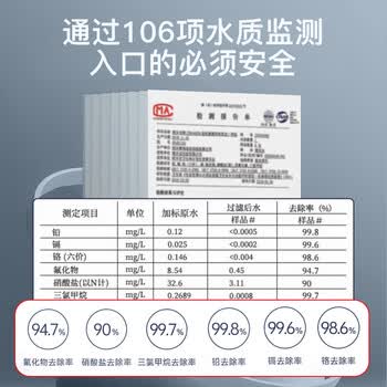 博乐宝（BOLEBAO）母婴级台式净饮机B04  60G反渗透 即热直饮净水一体机