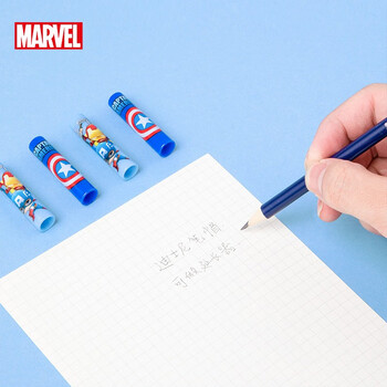 迪士尼(Disney)铅笔笔帽6个装 铅笔套/铅笔延长器 笔尖保护套防弄脏笔袋儿童学习用品男孩文具 漫威E0234A 迪士尼(Disney)铅笔笔帽6个装 铅笔套/铅笔延长器 笔尖保护套防弄脏笔袋儿童学习用品男孩文具 漫威E0234A