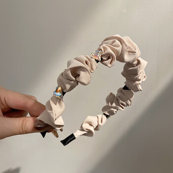 ainmeys韩国黑色高颅顶发卡发箍女款网红头箍气质新款ins风复古头饰