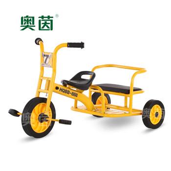 奥茵户外儿童游乐场自行车脚踩踏三轮车货运脚蹬幼教幼儿园