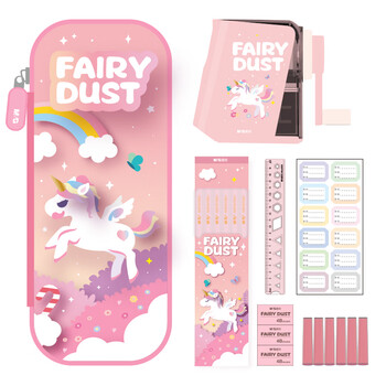 晨光（M&G）独角兽文具套装 学生儿童生日伴手礼学习用品男女孩高端礼盒礼物大礼包