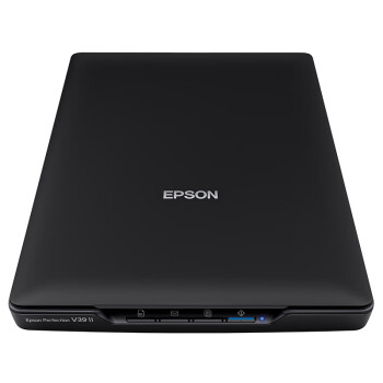 爱普生（EPSON）V39II 【尊享版】A4幅面高速高清办公文档照片条码识别平板式扫描仪 V39二代