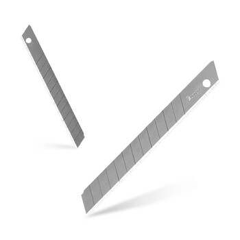 广博(GuangBo)13刀头锋利小号美工刀片/SK5合金钢裁纸刀片10片便携装办公用品MG5422 广博(GuangBo)13刀头锋利小号美工刀片/SK5合金钢裁纸刀片10片便携装办公用品MG5422