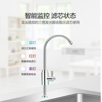 3M净水器家用净水机0废水直饮智能矿物质2.4L/分4000升处理量800G过滤器前置DWS3577-CN