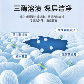 妇炎洁内衣裤洗衣液女士专用祛血渍220g玫瑰香型手洗内裤清洁剂男女通用