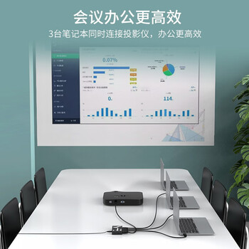 迈拓维矩（MT-viki）HDMI切换器五进一出电脑/PS4/机顶盒/投影仪HDMI高清切换屏幕共享器 MT-SW501-MH