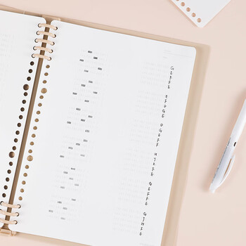 国誉(KOKUYO)B5活页纸Campus活页本替芯笔记本子活页纸内页 答题线 50张/本 1本 WCN-CLL1520