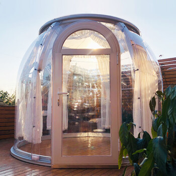 小米mi生态米家通用星空泡泡屋房玻璃房户外凉亭休闲透明帐篷酒店网红