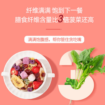 福事多酸奶水果烘焙麦片255g开袋即食五谷健身减肥代餐营养早餐零食速食