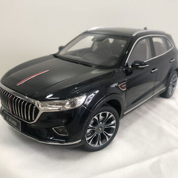 18金属合金仿真车模世纪龙礼物 hs5黑色