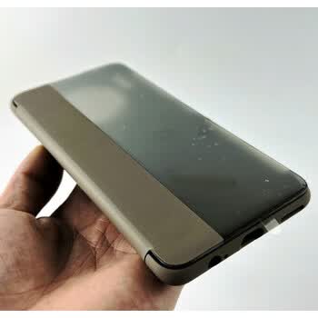 华为mate30手机壳智能视窗保护套男女通用mate30皮套卡其色华为p30