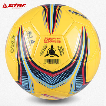 世达（star）足球4号球儿童少儿青少年标准训练比赛用球机缝耐磨 SB8664-05