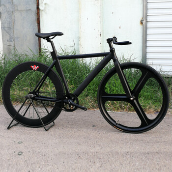 mettler/梅勒死飞自行车公路实心胎 肌肉弯刀死飞自行车 三五刀整车