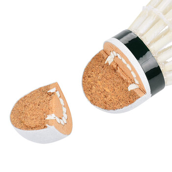 威克多（VICTOR）胜利羽毛球 耐打稳定练习比赛用球 云雀4号LARK4   12只装