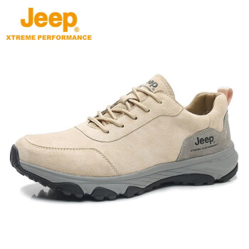 jeep徒步鞋男轻便时尚低帮运动男鞋防滑耐磨作训鞋徒步越野登山户外鞋