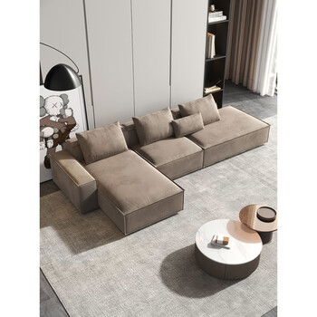 定制豆腐块沙发极简科技布沙发客厅小户型布艺现代简约无扶手方块意式