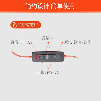 博诣 POLY惠普C3210USB/TYPE-C单耳头戴式有线耳机办公电脑耳麦降噪麦克风/带话筒 博诣 POLY惠普C3210USB/TYPE-C单耳头戴式有线耳机办公电脑耳麦降噪麦克风/带话筒
