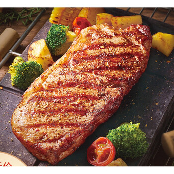 必胜客牛排180g*10 必胜客必胜优选牛排 西冷厚切原肉整切黑椒牛排 切