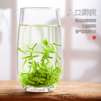 西湖说州龙井茶豆香250g明前新茶绿茶纸包装嫩芽头采长辈送礼自己喝
