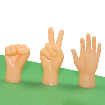 抖音同款撸猫小手指套玩具五指张开手掌抖音迷你整蛊芭比网红小手逗猫