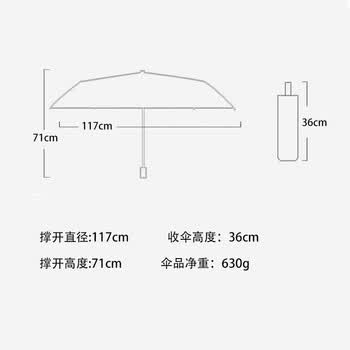 knirps全自动雨伞三折商务高端礼物一键开收抗风伞骨男士礼物送男友 knirps全自动雨伞三折商务高端礼物一键开收抗风伞骨男士礼物送男友