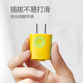 公牛（BULL）二脚10A插头摔不烂电源插座/无线/自行接线 GNT-10L4S(独立盒装)
