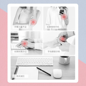 PROIRON普力艾 握力圈食品级硅胶无异味男女士儿童握力器手指手力康 40LB PROIRON普力艾 握力圈食品级硅胶无异味男女士儿童握力器手指手力康 40LB