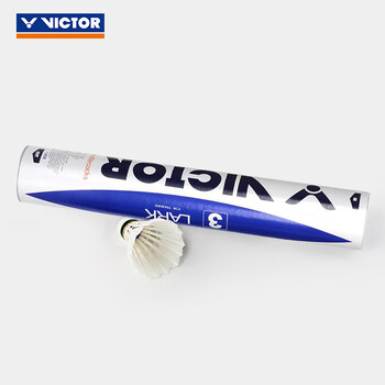 威克多(VICTOR)胜利羽毛球 稳定耐打俱乐部比赛训练用球 云雀3号LARK3 12只装 威克多(VICTOR)胜利羽毛球 稳定耐打俱乐部比赛训练用球 云雀3号LARK3 12只装
