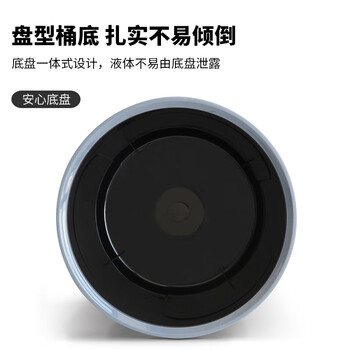 得力(deli)加厚耐用带压圈垃圾桶 9.5L清洁桶圆纸篓 垃圾分类 办公用品 颜色随机9555 得力(deli)加厚耐用带压圈垃圾桶 9.5L清洁桶圆纸篓 垃圾分类 办公用品 颜色随机9555