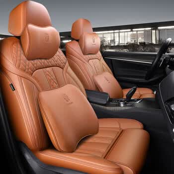 适用于丰田真皮座套汉兰达凯美瑞rav4霸道酷路泽全包围四季汽车坐垫