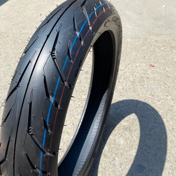 摩托车半热熔轮胎地平线小忍者真空轮胎1107017尼龙半热熔