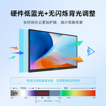 联合创新24.5英寸显示器FHD高清120Hz IPS广色域 硬件低蓝光护眼 可壁挂HDMI电脑办公电竞游戏显示屏25D1F
