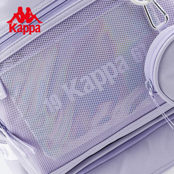 卡帕（Kappa）串标双肩包情侣男女多口袋双肩包时尚旅行背包K0DY8BS35