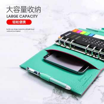 Filofax笔记本英国进口高档活页手帐软皮面简约商务办公会议记录日程礼品礼盒装POP系列A5蓝莓色029402伴手礼 Filofax笔记本英国进口高档活页手帐软皮面简约商务办公会议记录日程礼品礼盒装POP系列A5蓝莓色029402伴手礼