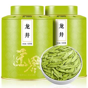 匠界茶叶龙井绿茶新茶春茶明前春茶豆香浓香礼盒装250g礼盒送礼
