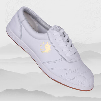 陈家沟正宗太极鞋 奋凯 陈家沟春夏秋冬新款太极鞋男女真皮牛筋底功夫